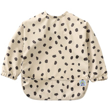Load image into Gallery viewer, ARI MES waterproof baby bib Black Spots