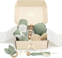 Load image into Gallery viewer, Premium Organic Cotton Baby Gift Set for Newborn