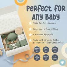 Load image into Gallery viewer, Premium Organic Cotton Baby Gift Set for Newborn