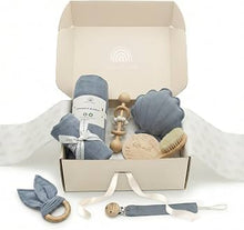 Load image into Gallery viewer, Premium Organic Cotton Baby Gift Set for Newborn