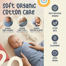 Load image into Gallery viewer, Premium Organic Cotton Baby Gift Set for Newborn