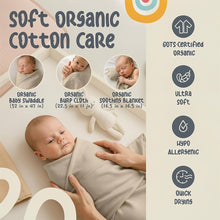 Load image into Gallery viewer, Premium Organic Cotton Baby Gift Set for Newborn