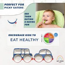 Load image into Gallery viewer, 2 Car Shaped Plates Set