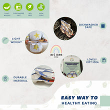 Load image into Gallery viewer, 2 Car Shaped Plates Set