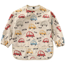 Load image into Gallery viewer, ARI MES waterproof baby bib Cars
