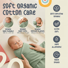 Load image into Gallery viewer, Premium Organic Cotton Baby Gift Set for Newborn
