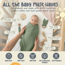 Load image into Gallery viewer, Premium Organic Cotton Baby Gift Set for Newborn
