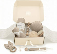 Load image into Gallery viewer, Premium Organic Cotton Baby Gift Set for Newborn
