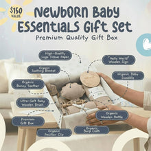 Load image into Gallery viewer, Premium Organic Cotton Baby Gift Set for Newborn
