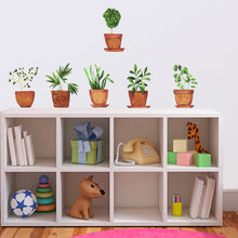 Load image into Gallery viewer, Potted Plants Mural Stickers
